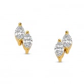 Boucles d'Oreilles Diamants - Pour complter
