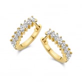 Boucles d'Oreilles Diamants - Pour complter