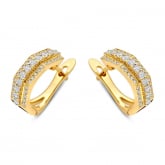 Boucles d'Oreilles Diamants - Autre version