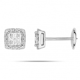 Boucles d'oreilles Diamants