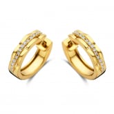 Boucles d'oreilles diamants croles - Pour complter