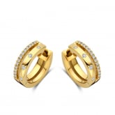 Boucles d'oreilles diamants croles - Pour complter