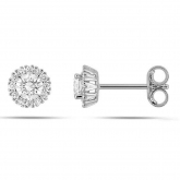 Boucles d'oreilles Diamants - Diamant de Laboratoire - Pour complter