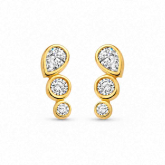 Boucles d'oreilles Diamants Mosaik Collection - Mérité - Autre version