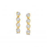 Boucles d'oreilles diamants One More - Pour complter