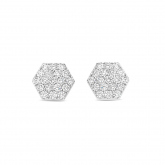 Boucles d'oreilles diamants One More