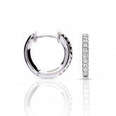 Boucles d'oreilles diamants One More