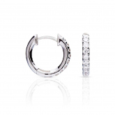 Boucles d'oreilles diamants One More