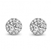 Boucles d'oreilles diamants One More