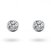 Boucles d'oreilles Diamants sertie clos - Autre version