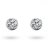 Boucles d'oreilles Diamants sertie clos - Autre version