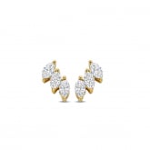 Boucles d'oreilles diamants taille marquise - Pour complter