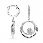 Boucles d'oreilles en argent et Oxydes - Naiomy - Pour compl&eacute;ter