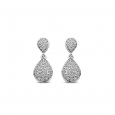 Boucles d'oreilles en argent serties d'oxydes-Naiomy