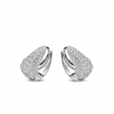 Boucles d'oreilles en argent serties d'oxydes- Naiomy