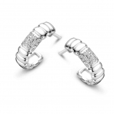  Boucles d'oreilles en argent serties d' Oxydes - Naiomy