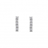 Boucles d'oreilles en argent serties d' Oxydes - Naiomy