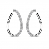 Boucles d'oreilles ovale oxydes- Naiomy - Pour complter