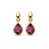 Boucles d'Oreilles Rhodolite - Pour complter