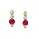 Boucles d'Oreilles Rubis - Pour compléter