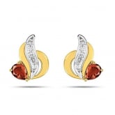 Boucles d'Oreilles Rubis - Autre version