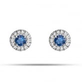 Boucles d'oreilles Saphir  - Autre version