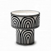 Bougie Parfumée Coupe Atlas Noir - Autre version