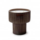 Bougie Parfumée Coupe Striée Brute - Autre version