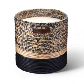 Bougie Parfum�e Raphia - Fleur d'oranger - Mogador Noir XL - - Pour compl&eacute;ter