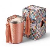 Bougie Parfum�e Sabra Maillechort - Dattes - Vieux Rose - Autre version