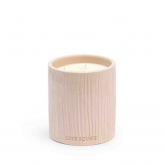 Bougie Parfumée Striée Blanc S - Autre version