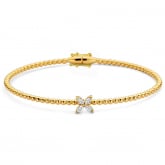 Bracelet diamants Jonc - Pour complter