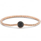 Bracelet diamants noirs Vulsini - Autre version