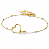 Bracelet en argent plaqué or - Naiomy - Pour compl&eacute;ter