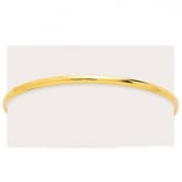 Bracelet jonc fil ovale massif 2,4mm