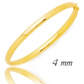 Bracelet Jonc or 4 mm