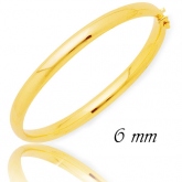 Bracelet Jonc or 6 mm