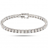 Bracelet Rivire de diamants - 41 pierres - Pour complter