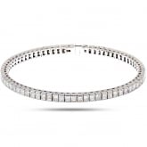 Bracelet Rivire de diamants Princesse - 58 pierres - Pour complter