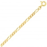 Chaine en or maille Alterne 1.7mm