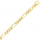 Chaine en or maille alterne 3mm