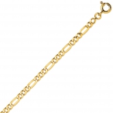 Chaine en or maille Alterne ultra-plate 3mm