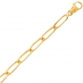 Chaine en or maille Cheval 3mm - Autre version