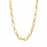 Chaine en or maille ovale - Pour complter