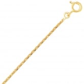 Chane or maille forat 9 carats - Autre version