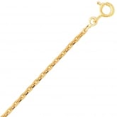 Chane or maille forat 9 carats - Autre version