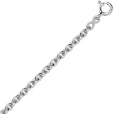 Cha�ne or maille for�at ronde 9 carats - Autre version