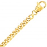 Chaine or maille Gourmette - Autre version
