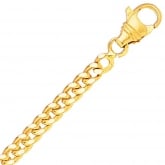 Chaine or maille Gourmette - Autre version