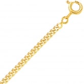Chaine or maille Gourmette - Autre version